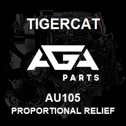 AU105 Tigercat PROPORTIONAL RELIEF VALVE,0.5GPM,3000-PS | AGA Parts