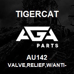 AU142 Tigercat VALVE,RELIEF,W/ANTI-CAV,125 BAR | AGA Parts