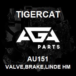 AU151 Tigercat VALVE,BRAKE,LINDE HMR02,CARTRIDGE STYLE | AGA Parts