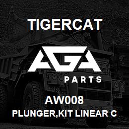 AW008 Tigercat PLUNGER,KIT LINEAR CONTROL CURVE JOYSTK | AGA Parts