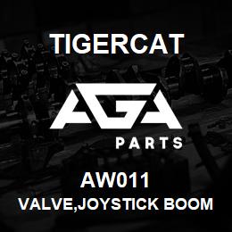 AW011 Tigercat VALVE,JOYSTICK BOOM CONTROLS LINEAR RAMP | AGA Parts