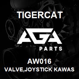 AW016 Tigercat VALVE,JOYSTICK KAWASAKI LH 2-BUTTON | AGA Parts