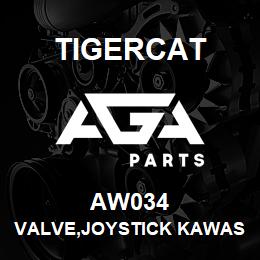 AW034 Tigercat VALVE,JOYSTICK KAWASAKI R.H. | AGA Parts