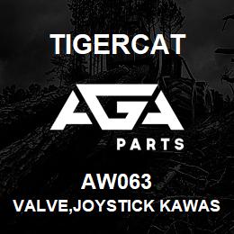 AW063 Tigercat VALVE,JOYSTICK KAWASAKI R.H. 5-BUTTON | AGA Parts