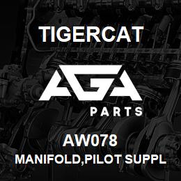 AW078 Tigercat MANIFOLD,PILOT SUPPLY | AGA Parts