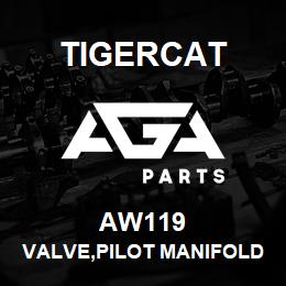 AW119 Tigercat VALVE,PILOT MANIFOLD 9 STNS | AGA Parts