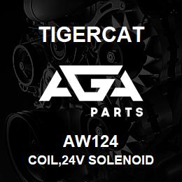 AW124 Tigercat COIL,24V SOLENOID | AGA Parts