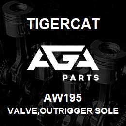 AW195 Tigercat VALVE,OUTRIGGER SOLENOID | AGA Parts