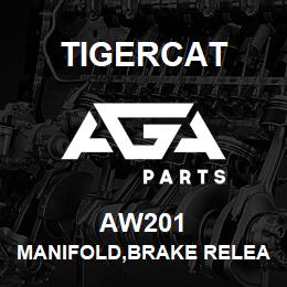 AW201 Tigercat MANIFOLD,BRAKE RELEASE DUAL | AGA Parts