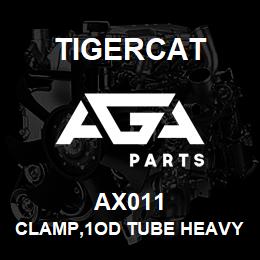 AX011 Tigercat CLAMP,1OD TUBE HEAVY SERIES. EACH | AGA Parts