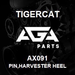 AX091 Tigercat PIN,HARVESTER HEEL | AGA Parts