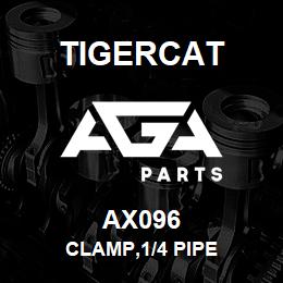 AX096 Tigercat CLAMP,1/4 PIPE | AGA Parts