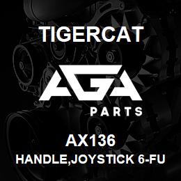 AX136 Tigercat HANDLE,JOYSTICK 6-FUNCTION W/SAB CABLE | AGA Parts