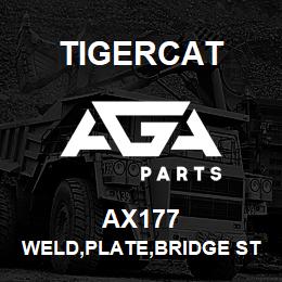 AX177 Tigercat WELD,PLATE,BRIDGE STAUFF , BSP-3 | AGA Parts