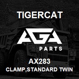 AX283 Tigercat CLAMP,STANDARD TWIN - 0.75 O.D. | AGA Parts