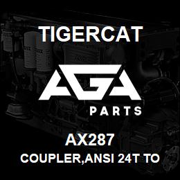 AX287 Tigercat COUPLER,ANSI 24T TO ANSI 23T SPLINE | AGA Parts