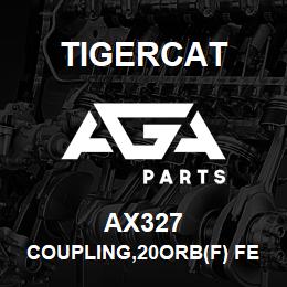 AX327 Tigercat COUPLING,20ORB(F) FEMALE QD | AGA Parts