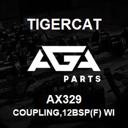 AX329 Tigercat COUPLING,12BSP(F) WINGNUT QD | AGA Parts