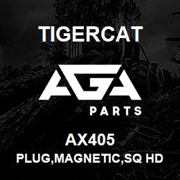 AX405 Tigercat PLUG,MAGNETIC,SQ HD | AGA Parts