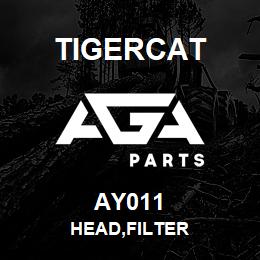 AY011 Tigercat HEAD,FILTER | AGA Parts