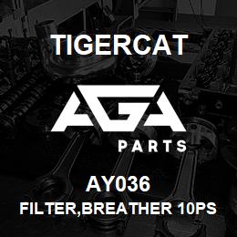 AY036 Tigercat FILTER,BREATHER 10PSI 3/4NPT | AGA Parts