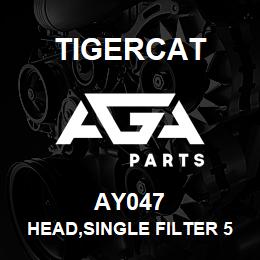 AY047 Tigercat HEAD,SINGLE FILTER 5 PSI 700 | AGA Parts