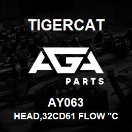 AY063 Tigercat HEAD,32CD61 FLOW ''C'' DOUBLE FILTER | AGA Parts