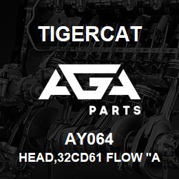 AY064 Tigercat HEAD,32CD61 FLOW ''A'' DOUBLE FILTER | AGA Parts