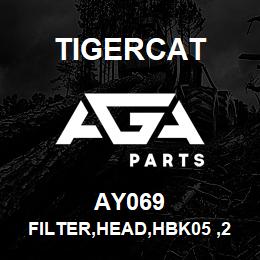 AY069 Tigercat FILTER,HEAD,HBK05 ,20 ORB | AGA Parts