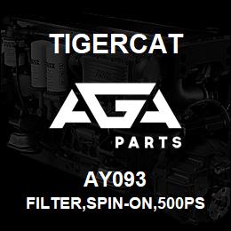 AY093 Tigercat FILTER,SPIN-ON,500PSI,9.4,6MICRON | AGA Parts