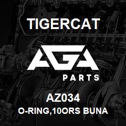 AZ034 Tigercat O-RING,10ORS BUNA | AGA Parts