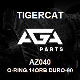 AZ040 Tigercat O-RING,14ORB DURO-90 BLACK | AGA Parts