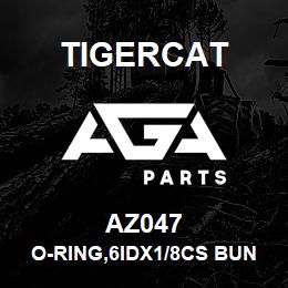 AZ047 Tigercat O-RING,6IDX1/8CS BUNA | AGA Parts