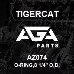 AZ074 Tigercat O-RING,8 1/4'' O.D. X 1/4'' C.S. > | AGA Parts