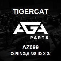 AZ099 Tigercat O-RING,5 3/8 ID X 3/16 CS BUNA | AGA Parts