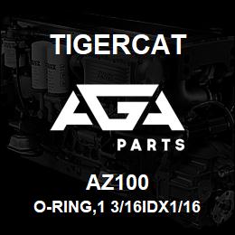 AZ100 Tigercat O-RING,1 3/16IDX1/16CS BUNA | AGA Parts