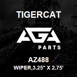 AZ488 Tigercat WIPER,3.25'' X 2.75'' X 0.312'' | AGA Parts