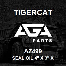 AZ499 Tigercat SEAL,OIL,4'' X 3'' X 1/2'' | AGA Parts