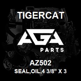 AZ502 Tigercat SEAL,OIL,4 3/8'' X 3 1/2'' X 3/8'' | AGA Parts