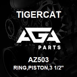 AZ503 Tigercat RING,PISTON,3 1/2'' X 3 1/4'' X 1/8'' | AGA Parts