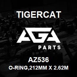 AZ536 Tigercat O-RING,212MM X 2.62MM C/S | AGA Parts