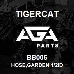 BB006 Tigercat HOSE,GARDEN 1/2ID | AGA Parts