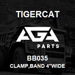 BB035 Tigercat CLAMP,BAND 4''WIDE | AGA Parts