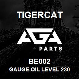 BE002 Tigercat GAUGE,OIL LEVEL 230 | AGA Parts