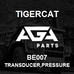 BE007 Tigercat TRANSDUCER,PRESSURE 1/4NPT 5000PSI | AGA Parts