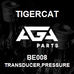 BE008 Tigercat TRANSDUCER,PRESSURE 1/4NPT(M) 10000PSI | AGA Parts