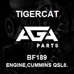 BF189 Tigercat ENGINE,CUMMINS QSL8.9 300HP T3EX | AGA Parts