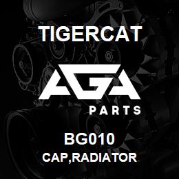 BG010 Tigercat CAP,RADIATOR | AGA Parts