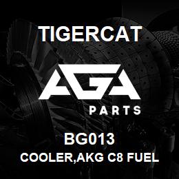 BG013 Tigercat COOLER,AKG C8 FUEL | AGA Parts