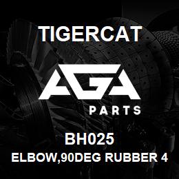 BH025 Tigercat ELBOW,90DEG RUBBER 4ID TO 4ID | AGA Parts